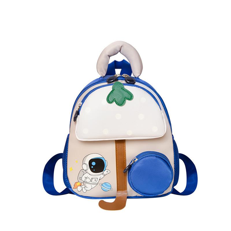 Stylish And Colorful Children's Astronaut Backpack With Breathable Nylon Material And Soft Polyester Lining Perfect For School