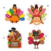Simple Yet Stylish Thanksgiving Wreath For Front Door Turkey Decoration Door Sign Perfect For Holiday Party Decorations