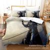 3D Digital Printing Bedding Four-Piece Set Three-Piece Set Warcraft Bed Sheet Quilt Pillow