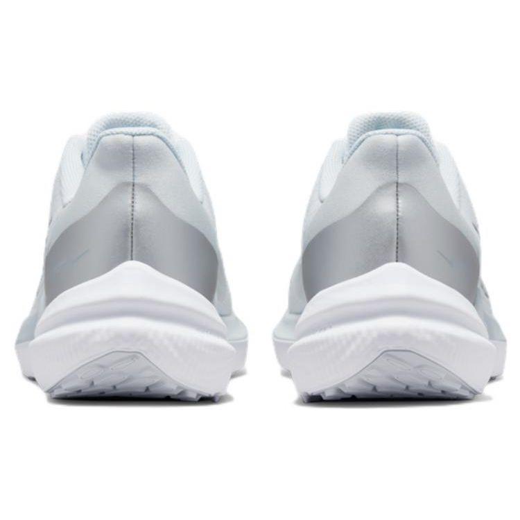 Nike Air Winflo 9 White Pure Platinum Women Sneakers Particle-Grey Metallic-Silver DD8686-100