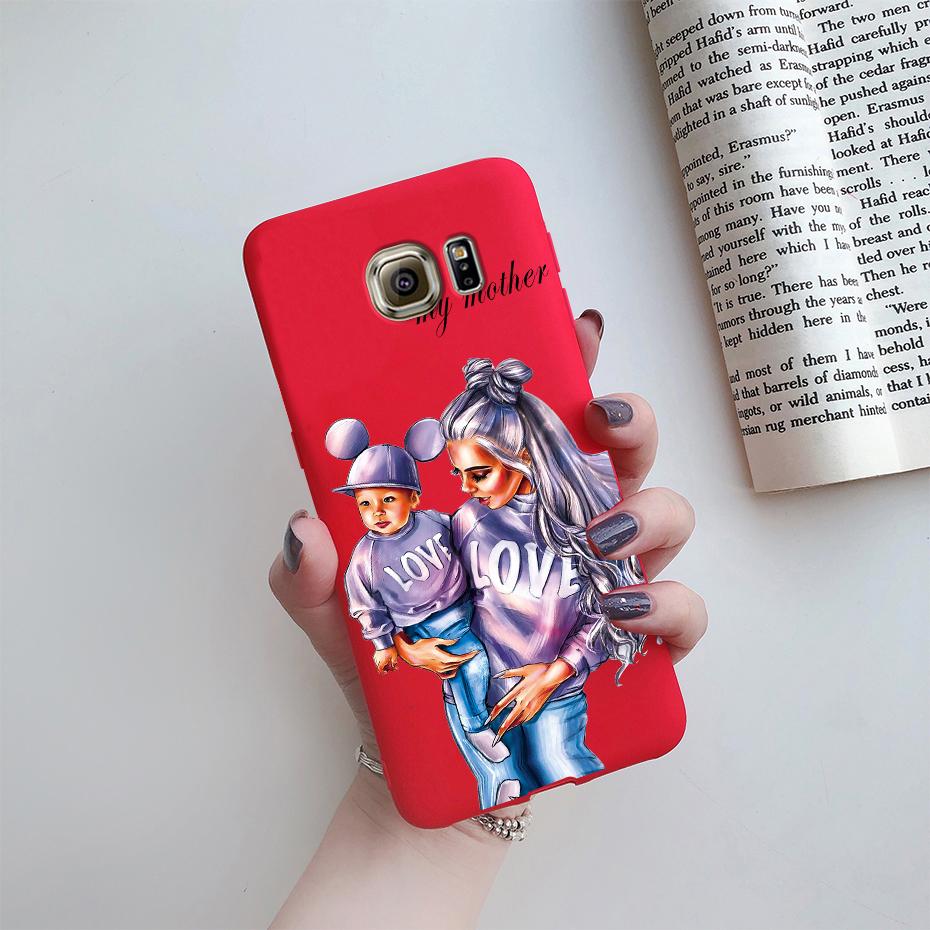 For Samsung Galaxy S7 egde case Cover for Samsung Galaxy S6 edge Case for Samsung S7 S6 G920F SM-G925F Cover Cute Silicon Fundas