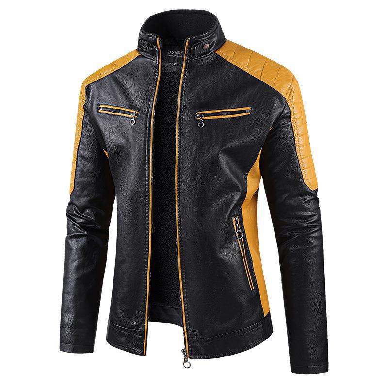 Autumn and Winter Casual Leather Jacket