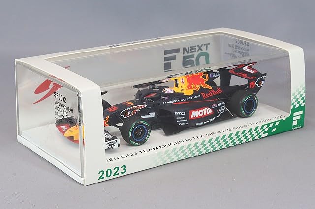 Spark Red Bull Motul Mugen SF23 2023 Super Formula Lawson 1/43 M-TEC HR-417E #15 L.