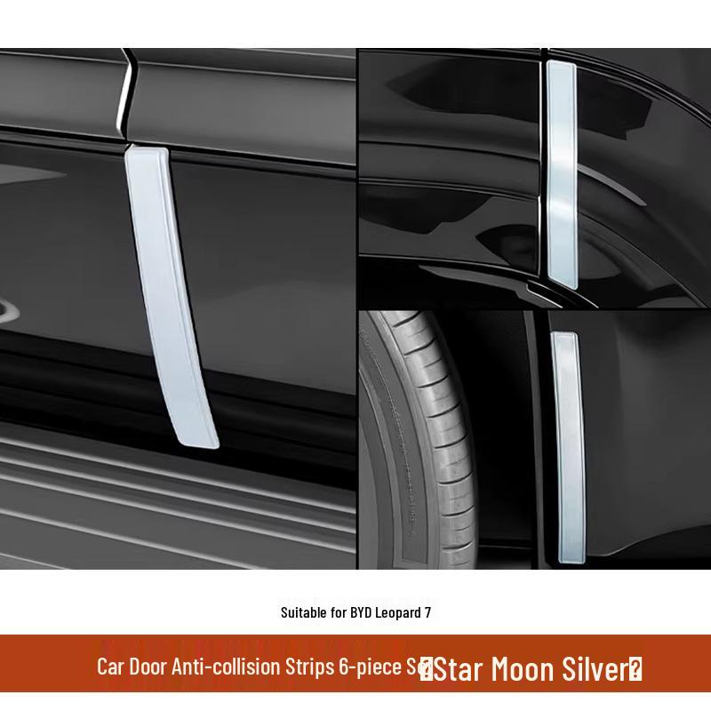BYD Leopard Titanium 7 Door Anti-Collision & Scratch-Resistant Car Strips - Original Color Decorative Accessories