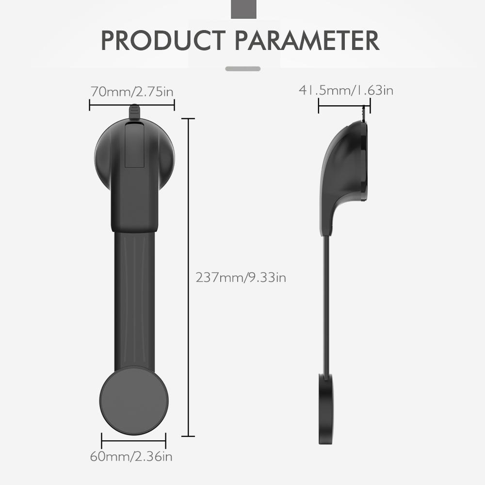 Magnetic Fixation Car Universal Holder Soft Lead Stents 360 Freely Adjust the Viewing Angle Strong Adhesive Vacuum Suction Cup