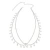 Elegant Two Strand Imitation Pearls Belly Chain With Dangling Fringes For Party And Wedding