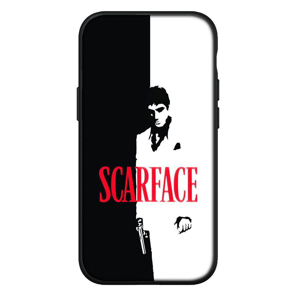 for Samsung Galaxy S25 S24 iPhone 17 16 15 Xiaomi Redmi Note 14 13 12 11 Plus Pro Max XR Phone Case Scarface Al Pacino Tony Montana OPPO Huawei Cover