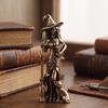Heimdekoration Zaubererfigur Halloween Magische Hexe Figur Tischdekoration Schreibtischornamente Büro