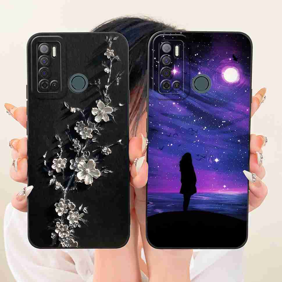 Für Tecno Spark Power 2 Hülle LC8 Niedliche Katze Cartoon Hülle Weiche Silikon Handyhülle Für Tecno SparkPower 2 Power2 Schale