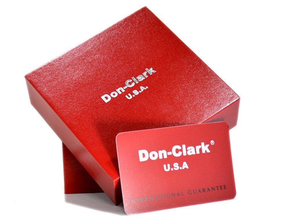 DON CLARK SUPERIOR SERIES Men's Center Chrono x Sapphire Glass 10 ATM Water Resistant DM-2057-11SR