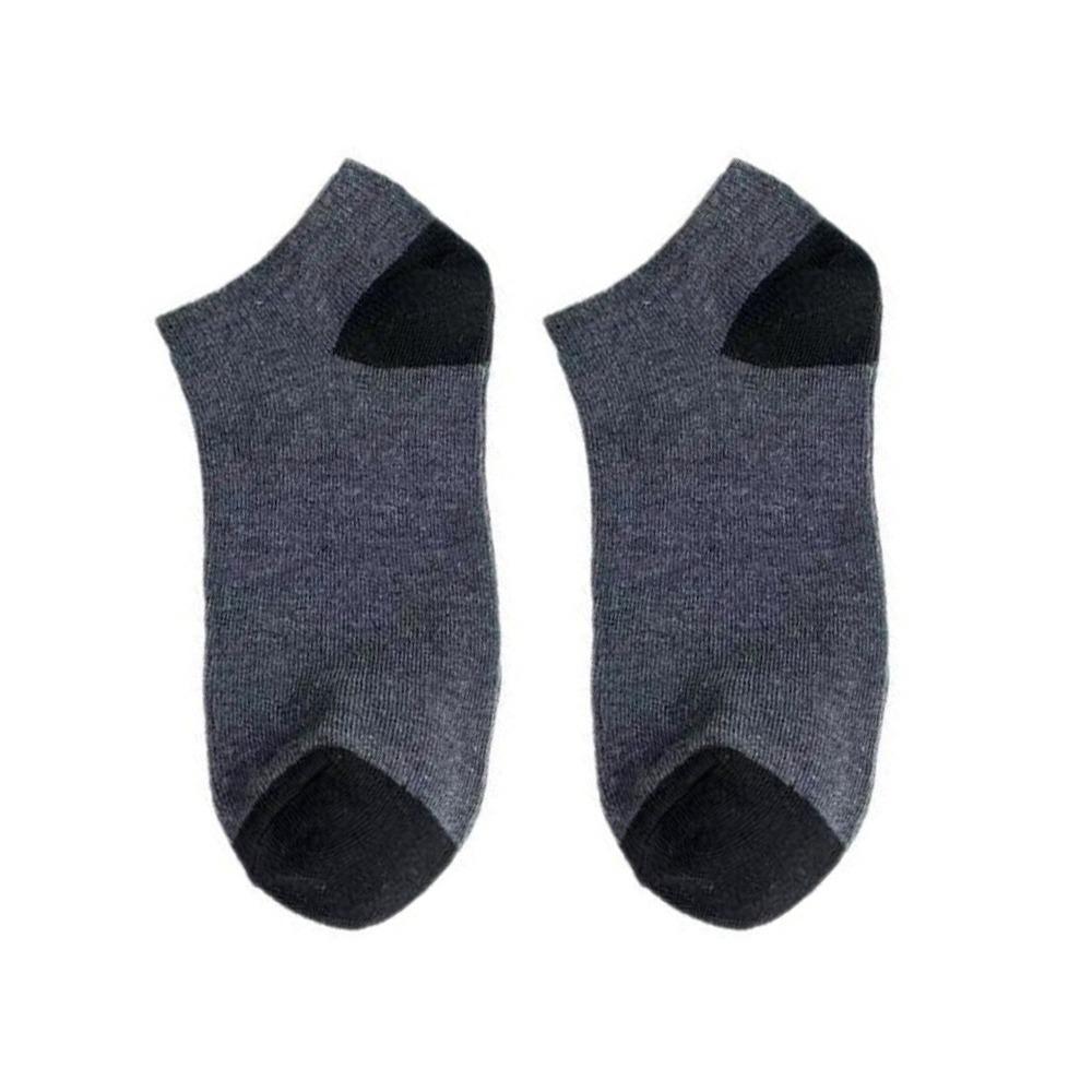 

Breathable Ankle Socks Solid Color Sports Socks New Boat Socks Unisex сірий