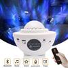 LED barevný projektor Blueteeth USB hlasové ovládání Hudební přehrávač Projekční lampa