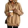 Women's Casual Two-Piece Long Sleeve Neck Pullover Top for Everyday Wear