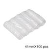 100pcs Coin Boxes 41mm Capsules Cases Commemorative Coins