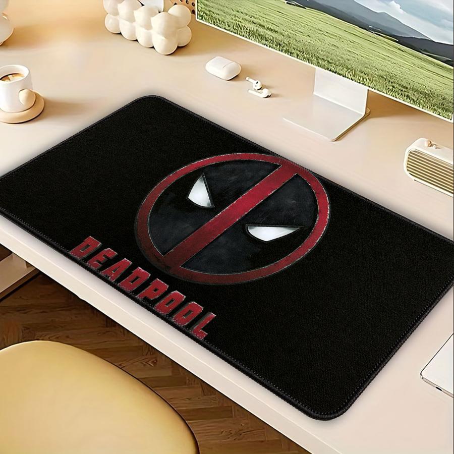 Anti Slip Mouse Pad Desk Accessories Computer Laptop Pad Office Pad Game Console Pad Keyboard Mouse Pad Cool Marvel Deadpool