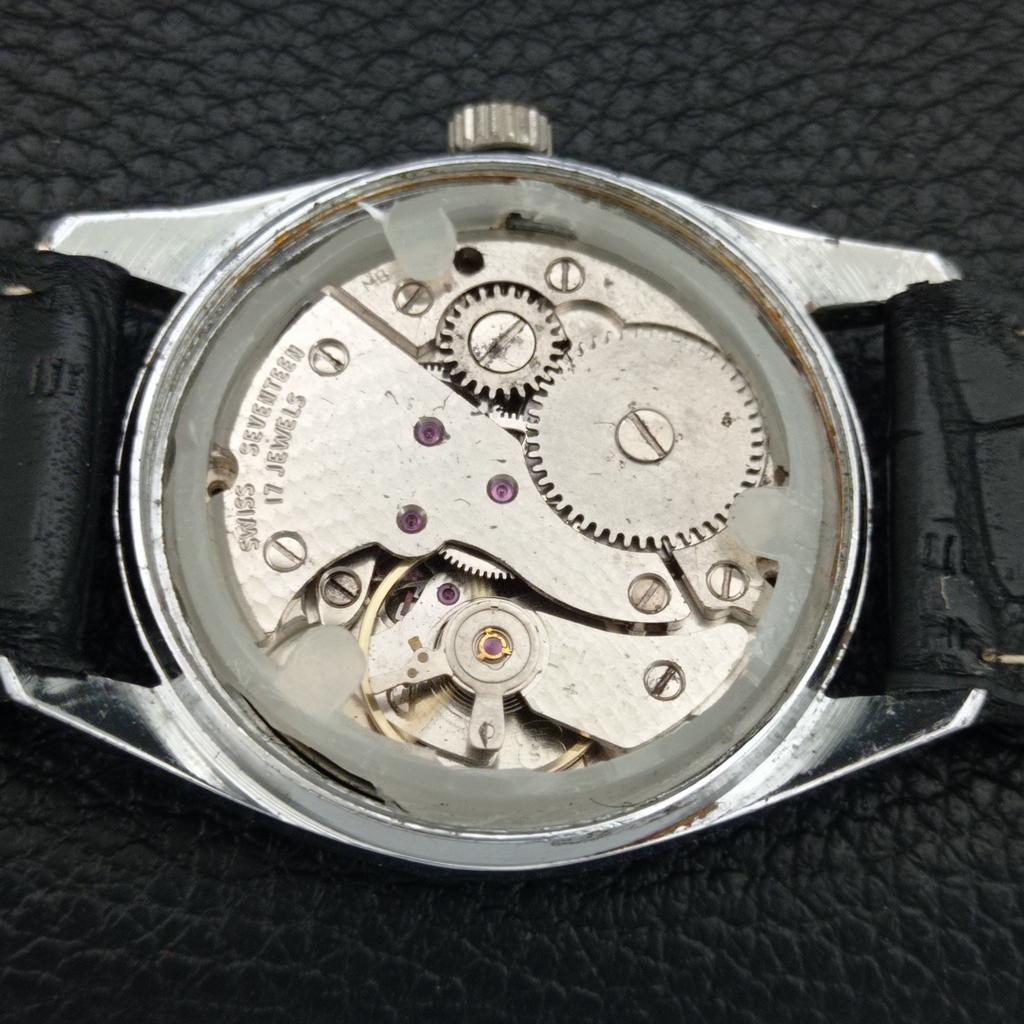 VINTAGE SANDOZ HANDAUFZUG SCHWEIZER HERREN ÜBERHOLTE UHR a709624-1