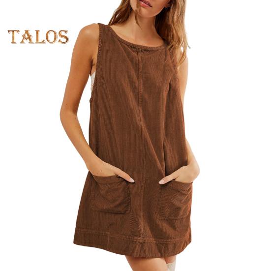 Женское платье с карманами — фото 16