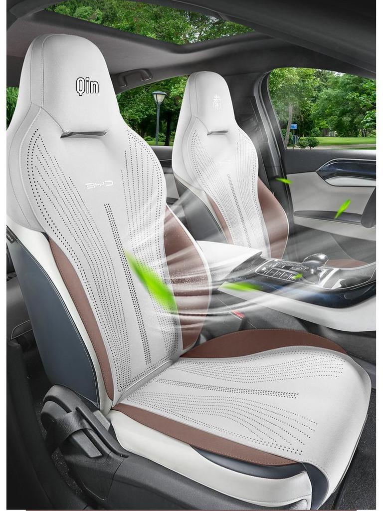 Four-Season Semi-Wrapped Car Seat Cushion for BYD Qin PLUS