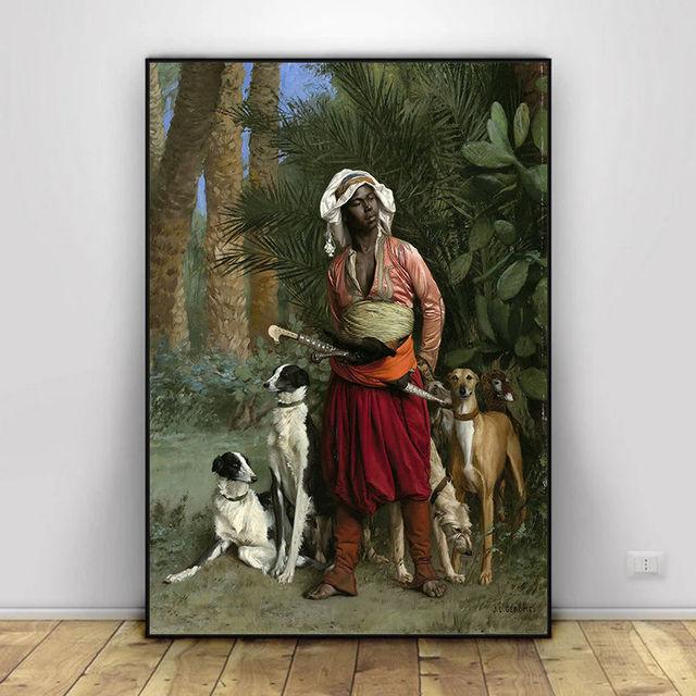 World Most Famous Canvas Painting Series French Painter Jean Leon Gerome Posters Prints Wall Art Picture for Living Room Cuadros