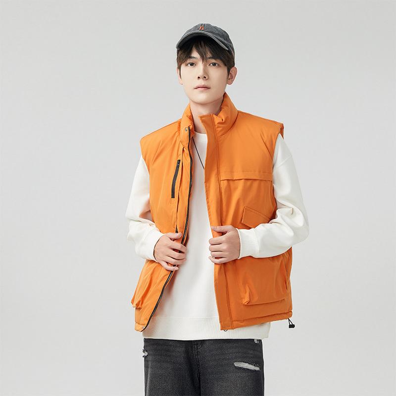 

Функциональный ветрозащитный жилет с дизайном в стиле «ruffian handsome», спортивный жилет для верховой езды, утепленный, универсальный жилет со стойкой 5XL