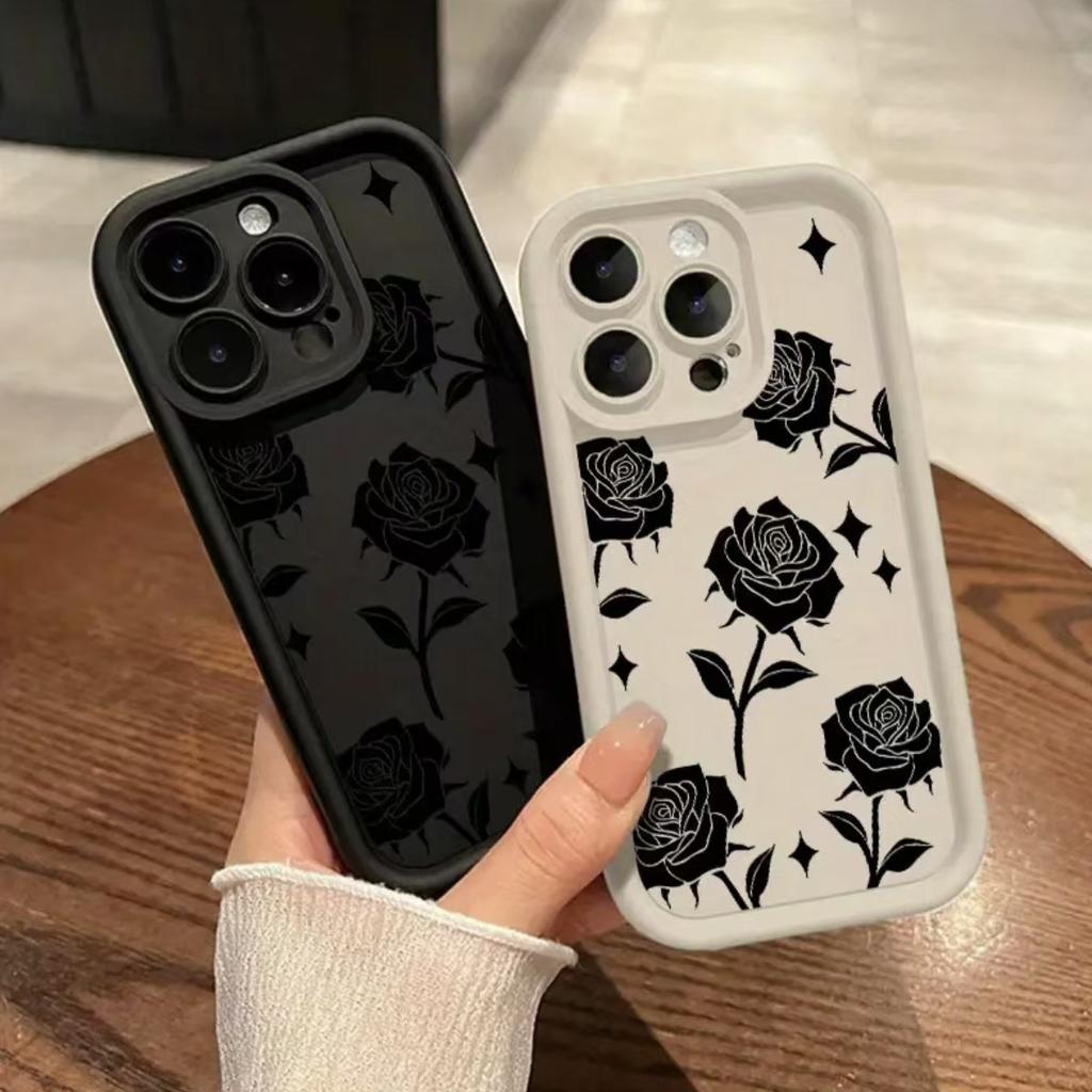 European and American Roses Are Simple and Fashionable for Apple 11/11/11 Pro Mobile Phone Case 11promax Popular 11/11