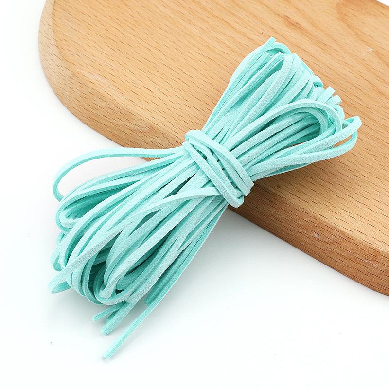 Velvet Faux Leather Cord for DIY Cake Boxes, Jewelry, Hair Accessories, Bouquet Gifts, and Decoration Bows.