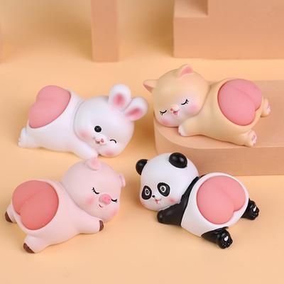 Fancy Animal Ornament Delicate Synthetic Resin Funny