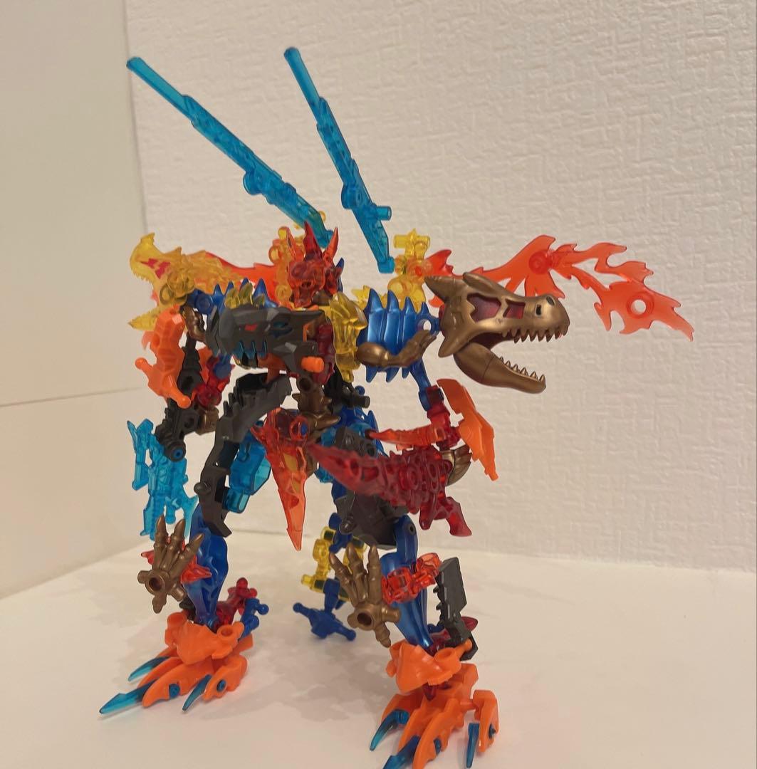 

[USED] Bone Bone Zaurus Supreme King Dragon Super Armored Blaze Tyranno King