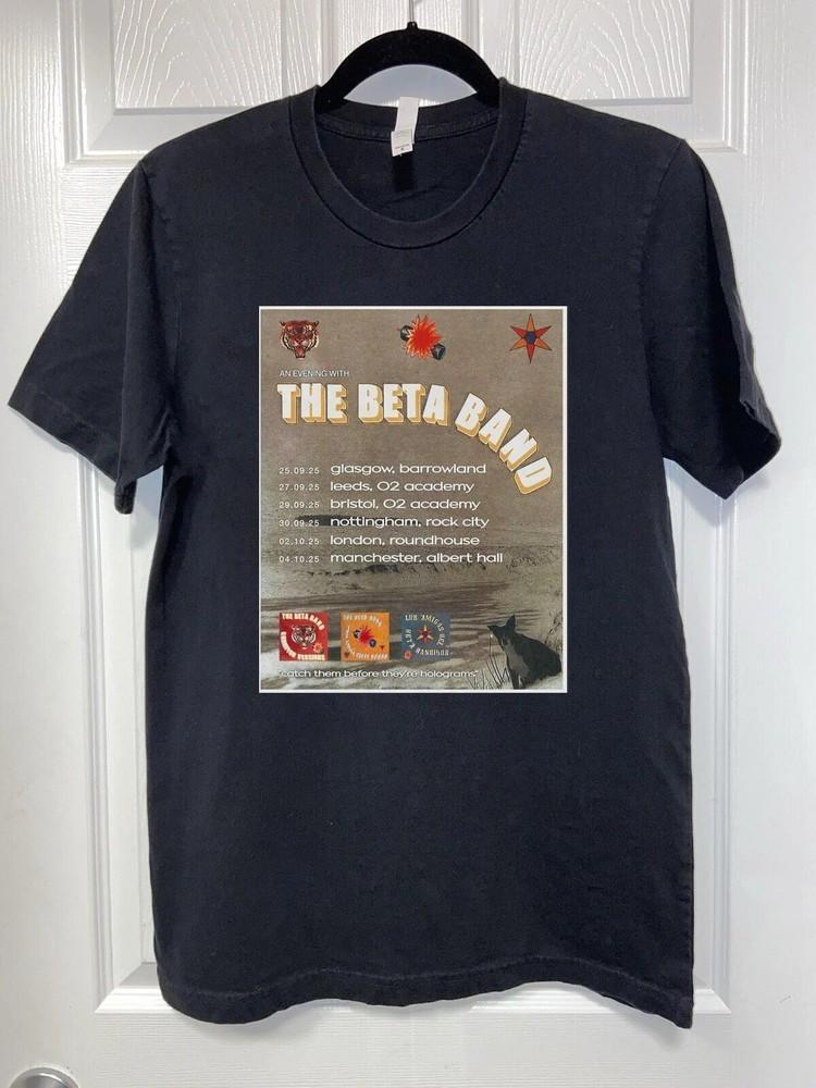 

NEW The Beta Band 2025 tour T Shirt All Size S-5Xl Gift fan reprint TU125 Unisex T-Shirt XL