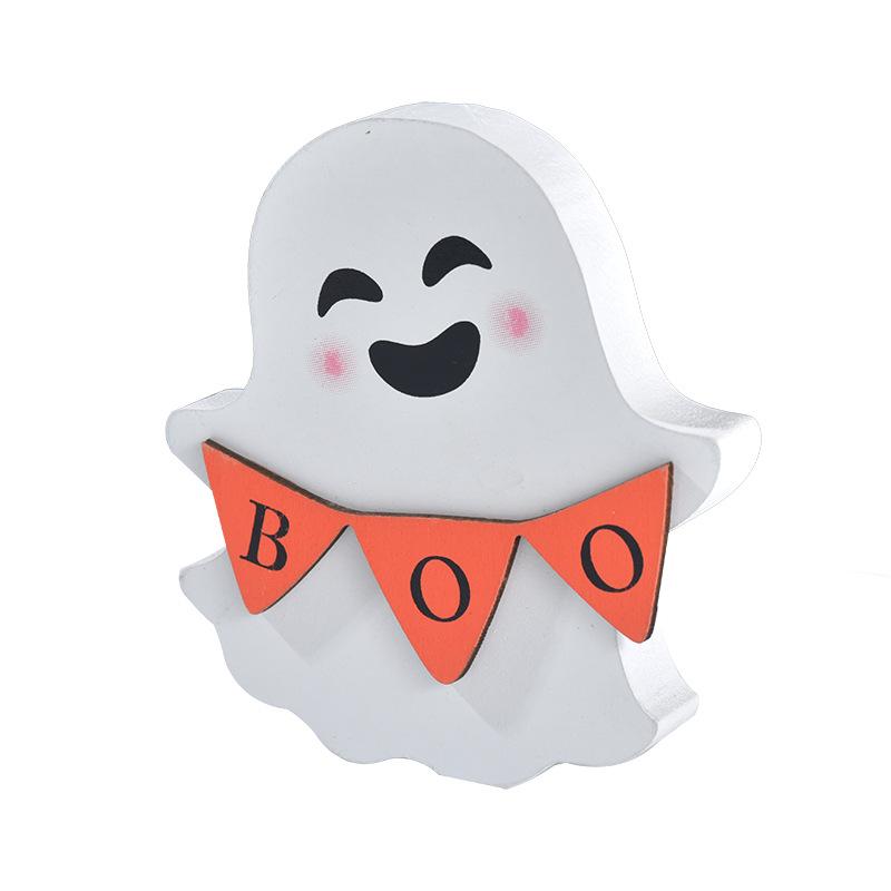 Halloween, Desktop Ghost Ornaments, Props Arrangement, Halloween Ornaments, New Styles, Cute Ghosts, Decorations, Wooden Ornaments