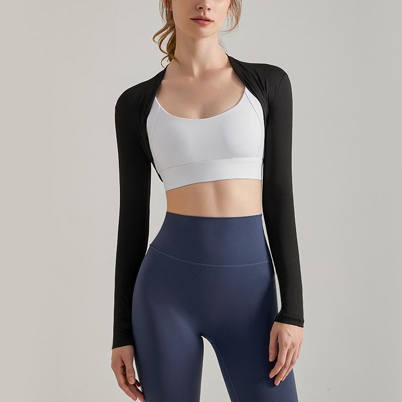 

Женский спортивный кардиган с длинными рукавами Chuandun для защиты от солнца и занятий йогой и фитнесом M