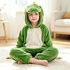 Kleinkind Kinder Flanell Tierkostüm Warmer Schlafanzug Overall für Jungen Mädchen