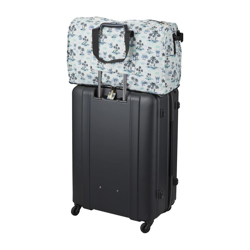 Faltbare Boston Bag, Groß, HPL0004 DN61. Beiger Stich