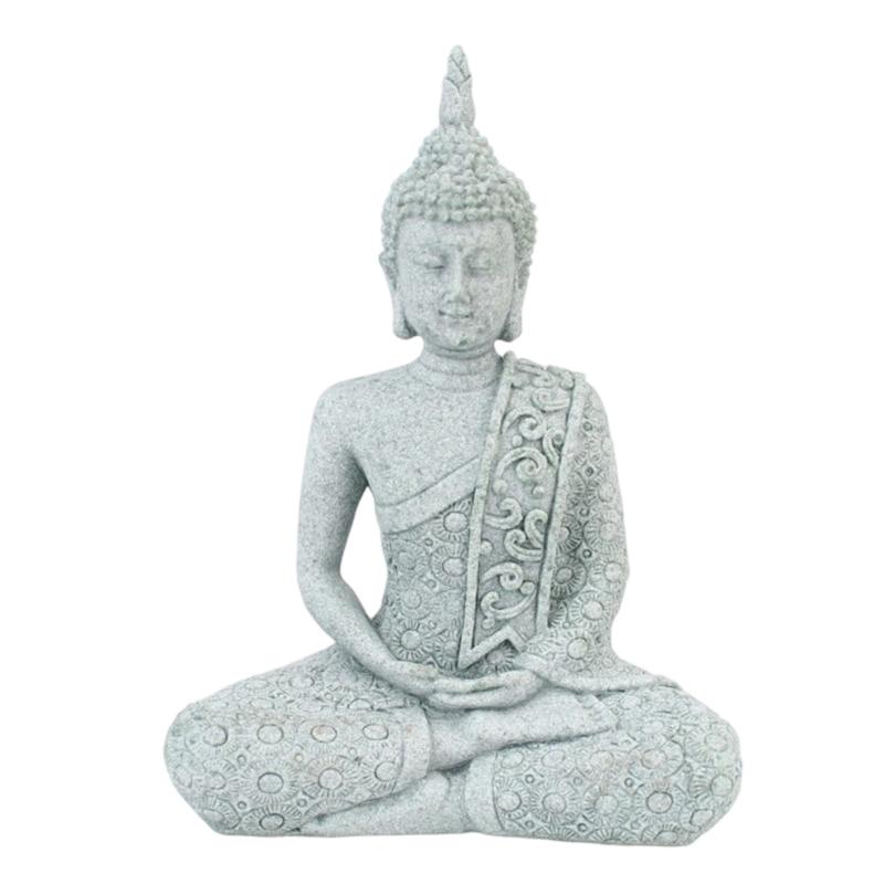 Resin Buddhas Figurines Buddhas Statues Ornament for Home Office Decors Buddhas Sculpture Housewarmings Gift Buddhas Decors