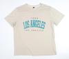Manfinity Men's 3XL Beige Los Angeles T-Shirt