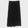 Pear-Shaped Plus Size High-Waisted A-Line Midi Skirt Suit with Slit for Women - Autumn Collection
