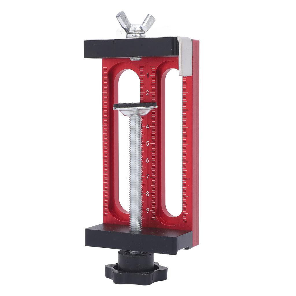 Dowel Hole Guide Aluminium Alloy Multifunctional Accurate Drilling Guide Puncher Locator with 10