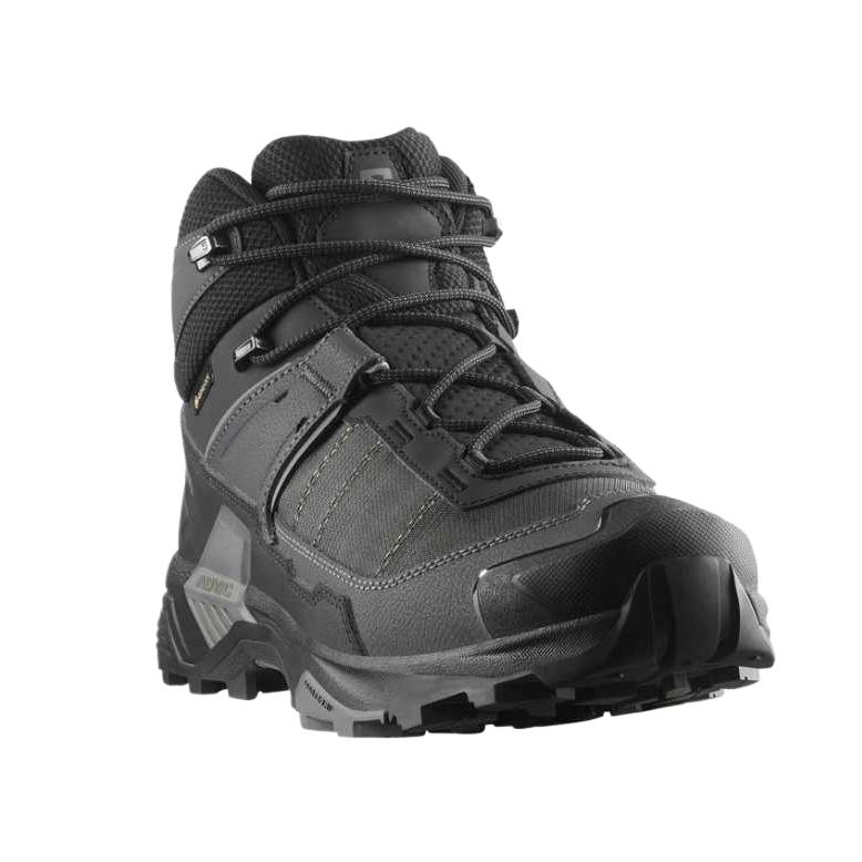 SALOMON X Ultra 5 Gore-Tex Slitesterke Stabile Komfortable Midt-høyde Tursko Herre Tursko Svart 477554