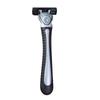 Three-Layer Replaceable Manual Razor Blades - Stainless Steel, Portable Design