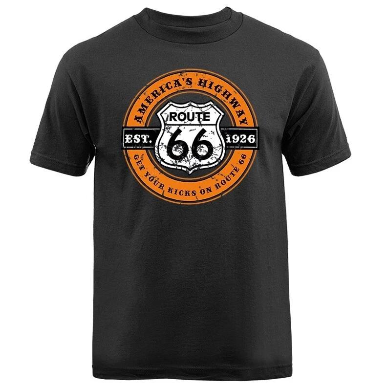 Route 66 America s Highway Graphic T-shirt Tee 3XL