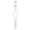 Soft Silicone Watchband Adjustable Watch Band Strap Repalcement for iOS Watch Ultra 49mm Smartwatch Comfortable