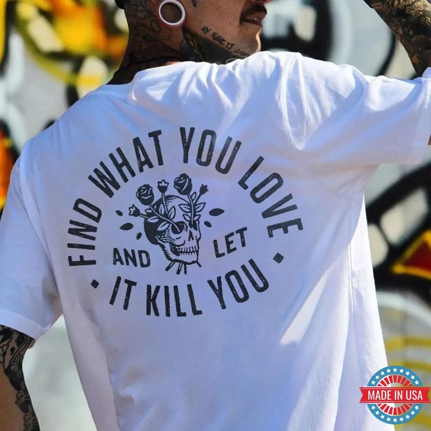 KARMA IS LIKE 69 YOU GET WHAT YOU GIVE Print Men s T-Shirt M