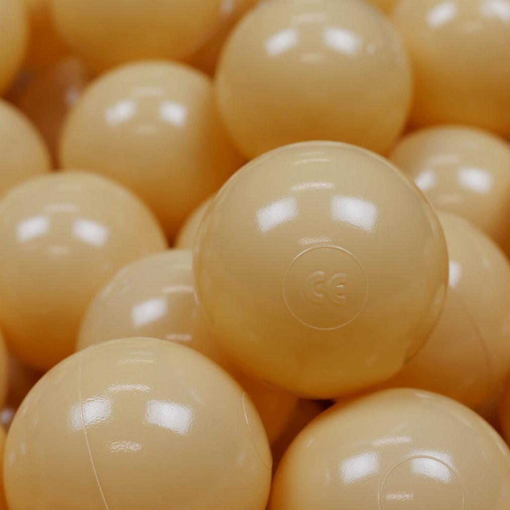 Toy Balls Ø7Cm 25Pcs Beige