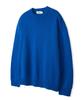 COSTUME O’CLOCK [Renewal Ver.] Soft Cotton Crew Neck Knit Vintage Brown Cooskt008Vbrown