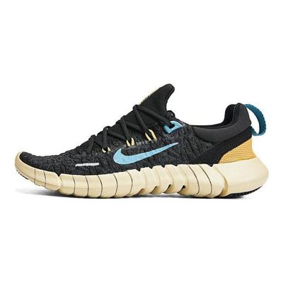 Free Run 5.0 Next Nature Schwarz Anthrazit Weizengold Noise Aqua Damen CZ1891-008