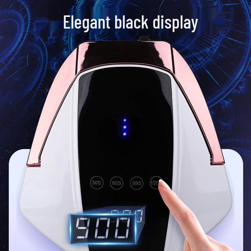 Large Rechargeable LED Nail Drying Lamp with Light Therapy