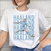 Haalands Accessories Unisex WoUnisex T Shirts 100 Cotton Tee Graphic Printing Football Tshirt Clothing