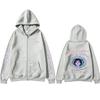 Anime Tomie Junji Ito Ürünleri Fermuarlı Kapüşonlu Sweatshirt Erkek Kadın Vintage Manga Fermuarlı Sweatshirt Unisex Günlük Polar Oversize Fermuarlı Ceket