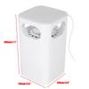 5W Mini Portable Air Purifier Ionizer Negative Ion Generator Desk Air Purifier Smoke Odor Removal Car Air Freshener
