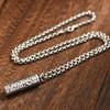 1PC Stainless Steel Pill Case Holder Pill Box Cylinder Urn Pendant Memorial Necklace Jewelry